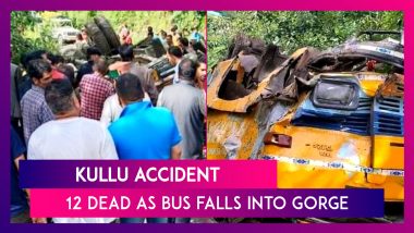 Kullu Accident 12 Die As Private Tourist Bus Falls Into Gorge in Himachal Pradesh’s Mountains